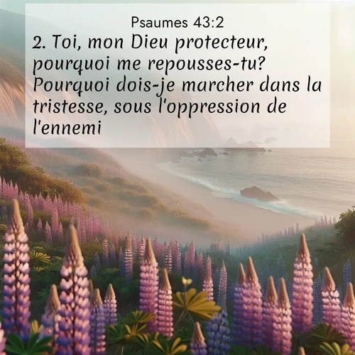 image nature avec verset biblique de la Bible
