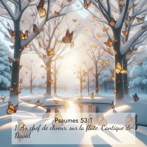 image nature avec verset biblique de la Bible