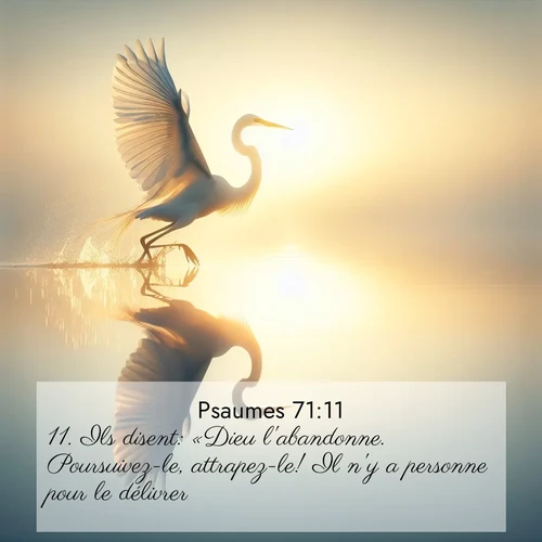 image nature avec verset biblique de la Bible