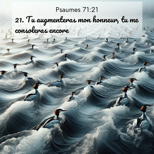 image nature avec verset biblique de la Bible