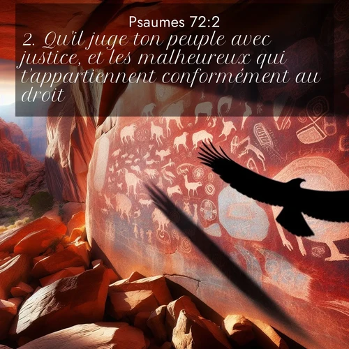 Segond21 Psaumes  ; image nature: image avec le verset biblique :Qu&#039;il juge ton peuple avec justice, et les malheureux qui t&#039;appartiennent conformément au droit. ;  ; 72:2