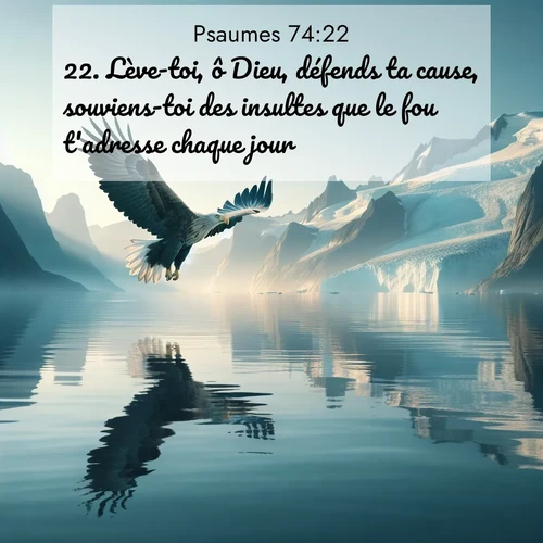 image nature avec verset biblique de la Bible