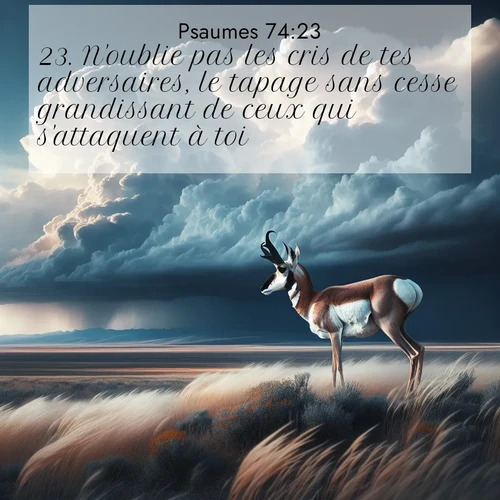 image nature avec verset biblique de la Bible