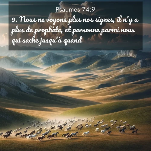 image nature avec verset biblique de la Bible