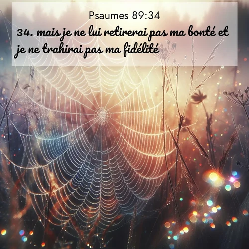 Segond21 Psaumes  ; image nature: image avec le verset biblique :mais je ne lui retirerai pas ma bonté et je ne trahirai pas ma fidélité, ;  ; 89:34