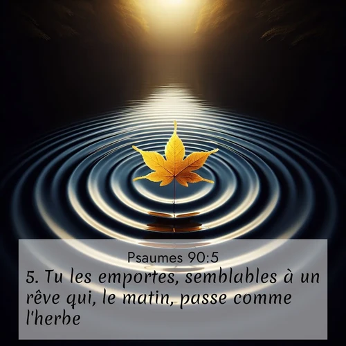 image nature avec verset biblique de la Bible