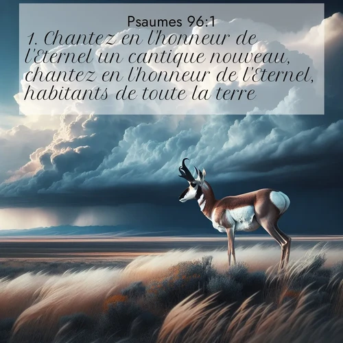 image nature avec verset biblique de la Bible