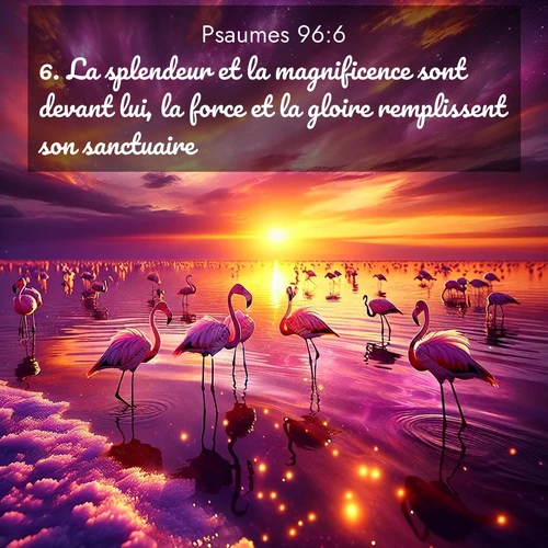 image nature avec verset biblique de la Bible