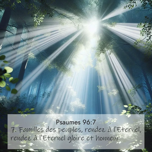 image nature avec verset biblique de la Bible