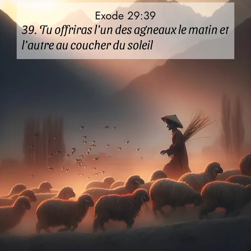image nature avec verset biblique de la Bible
