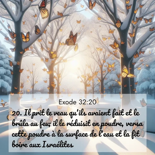 image nature avec verset biblique de la Bible