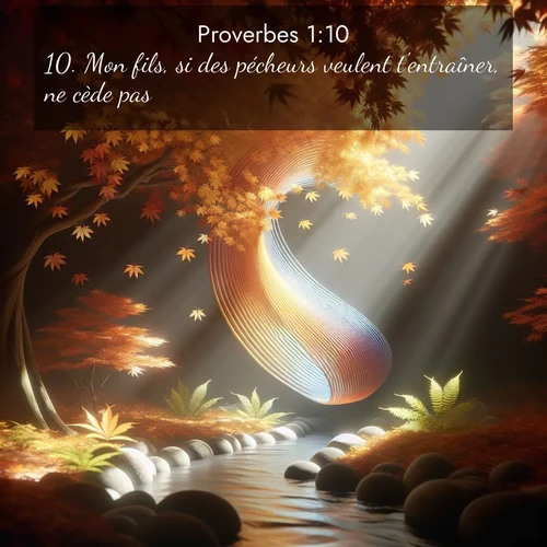 image nature avec verset biblique de la Bible