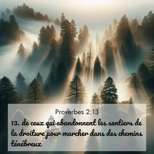 image nature avec verset biblique de la Bible