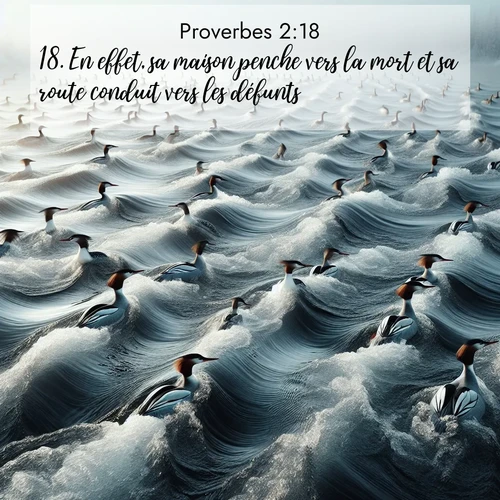 image nature avec verset biblique de la Bible