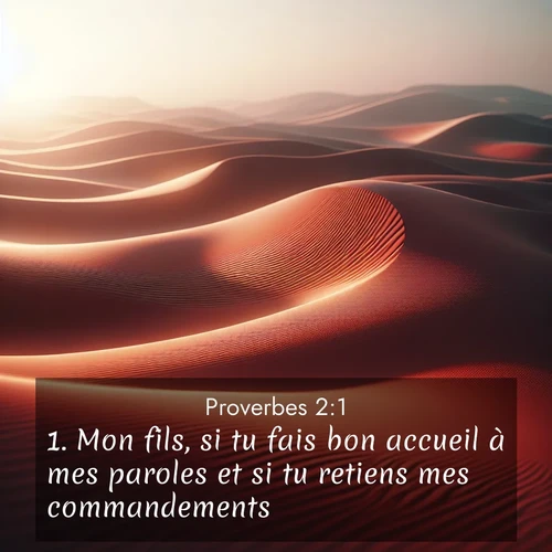 image nature avec verset biblique de la Bible