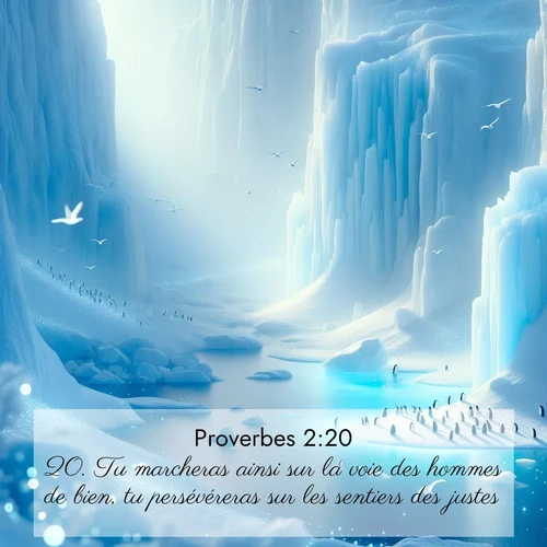image nature avec verset biblique de la Bible