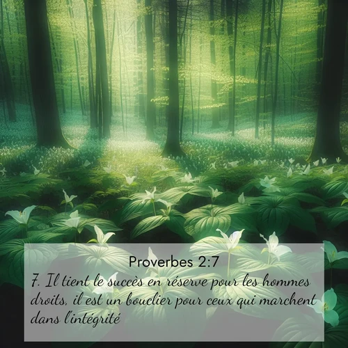 image nature avec verset biblique de la Bible