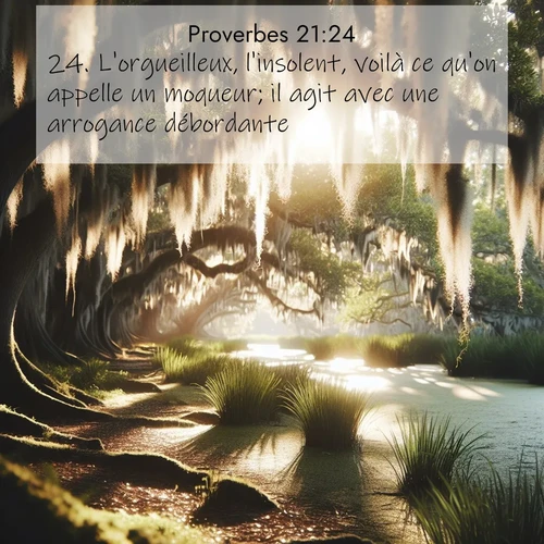 image nature avec verset biblique de la Bible