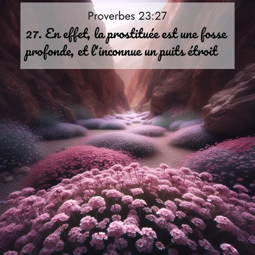 image nature avec verset biblique de la Bible