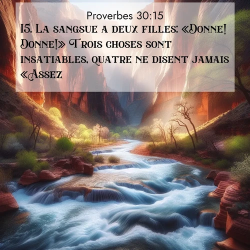 image nature avec verset biblique de la Bible