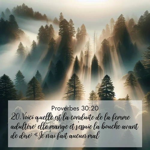 image nature avec verset biblique de la Bible