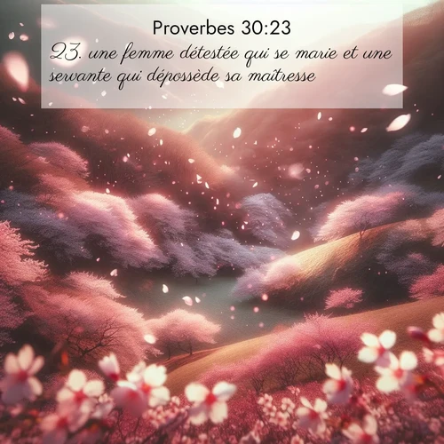 image nature avec verset biblique de la Bible