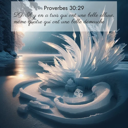 image nature avec verset biblique de la Bible