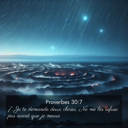image nature avec verset biblique de la Bible