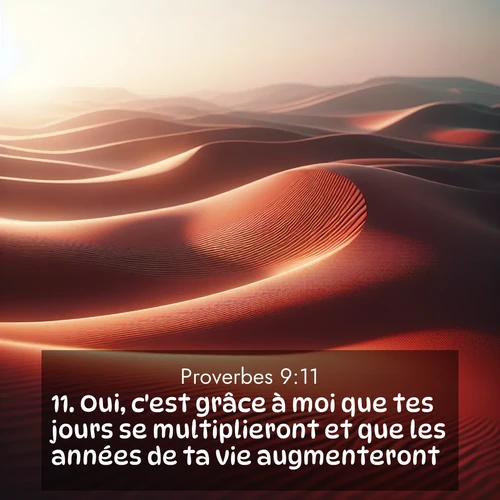 image nature avec verset biblique de la Bible