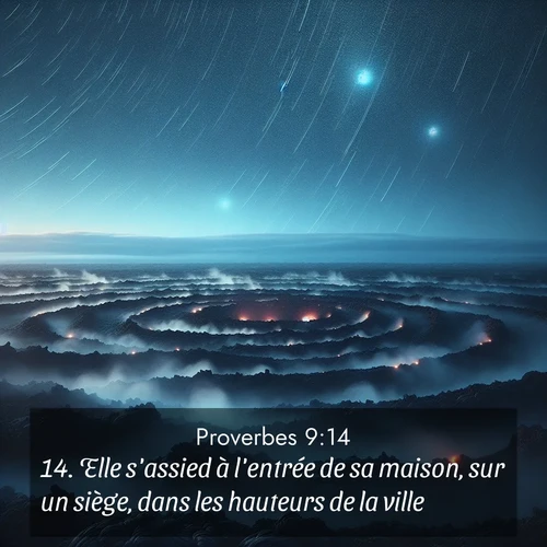 image nature avec verset biblique de la Bible