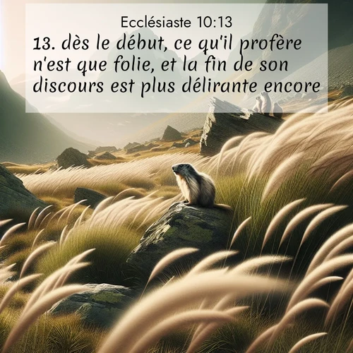 image nature avec verset biblique de la Bible