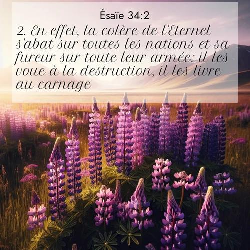 image nature avec verset biblique de la Bible