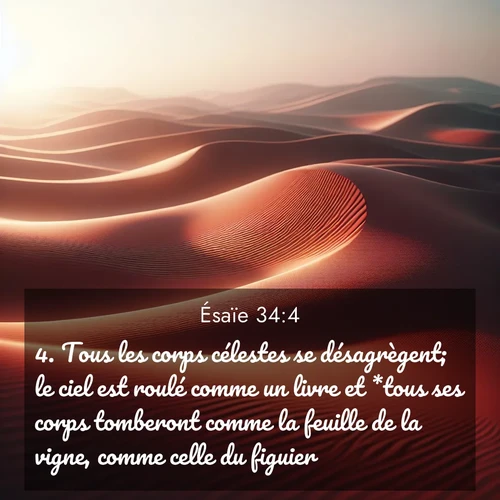 image nature avec verset biblique de la Bible
