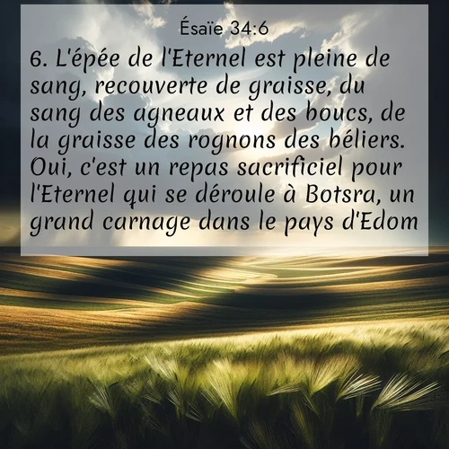 image nature avec verset biblique de la Bible