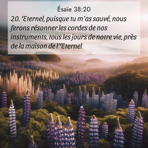 image nature avec verset biblique de la Bible