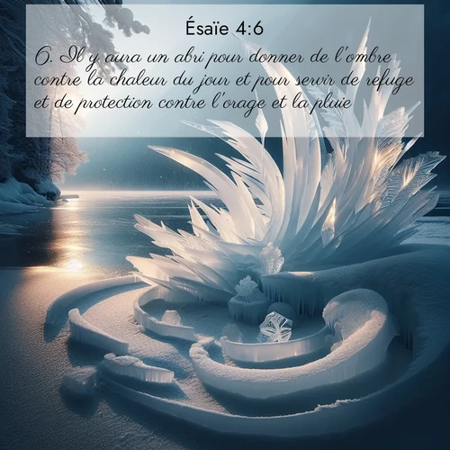 image nature avec verset biblique de la Bible