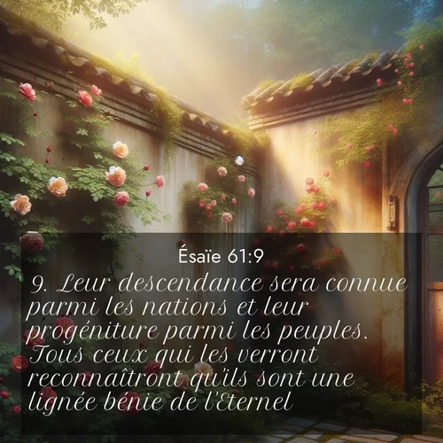 image nature avec verset biblique de la Bible