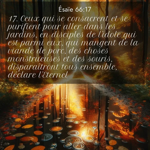 image nature avec verset biblique de la Bible
