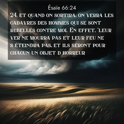 image nature avec verset biblique de la Bible
