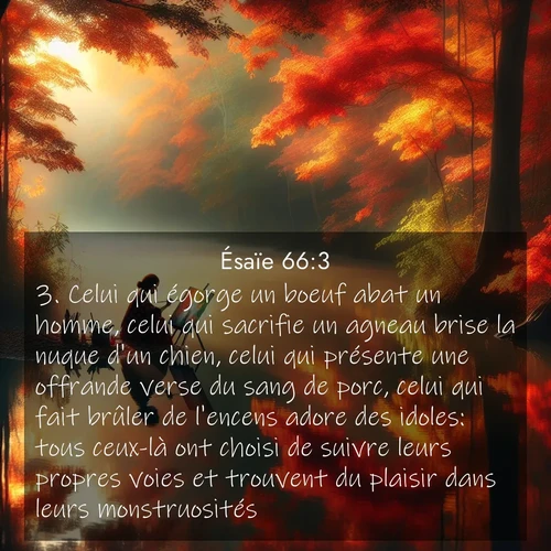 image nature avec verset biblique de la Bible