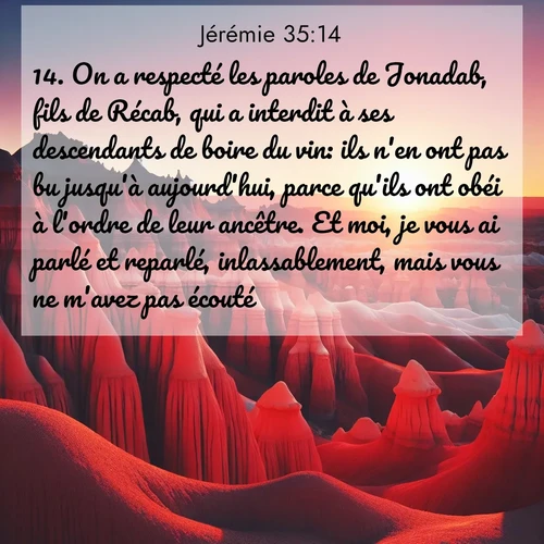 image nature avec verset biblique de la Bible