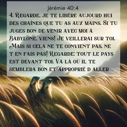 image nature avec verset biblique de la Bible