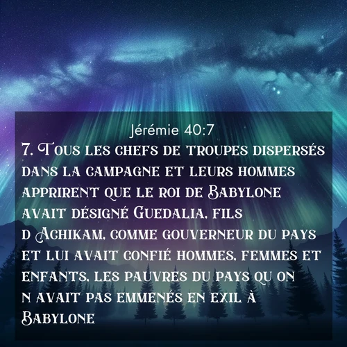 image nature avec verset biblique de la Bible