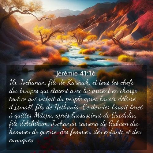 image nature avec verset biblique de la Bible
