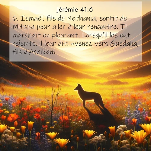 image nature avec verset biblique de la Bible