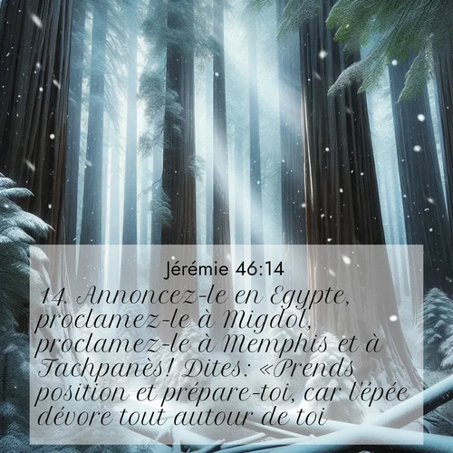 image nature avec verset biblique de la Bible