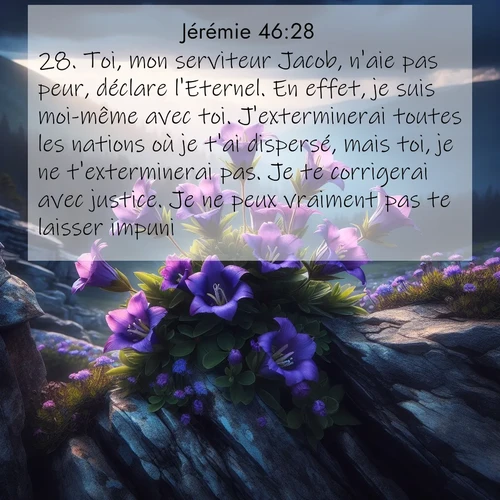 image nature avec verset biblique de la Bible
