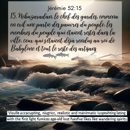 image nature avec verset biblique de la Bible