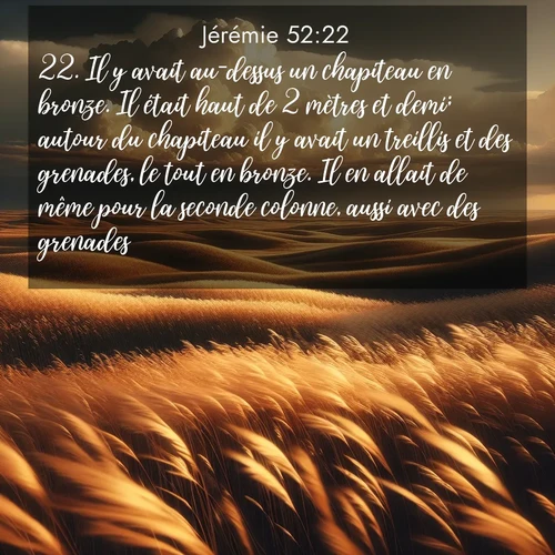 image nature avec verset biblique de la Bible