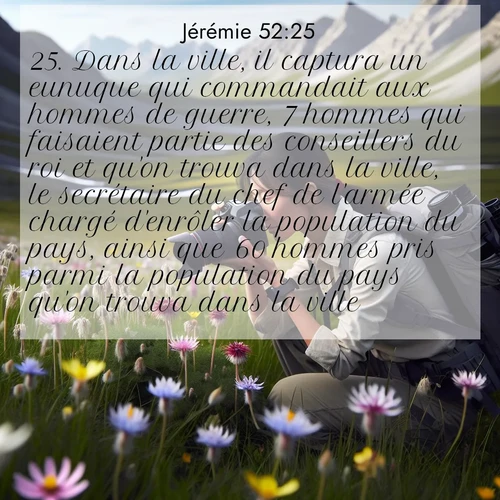 image nature avec verset biblique de la Bible